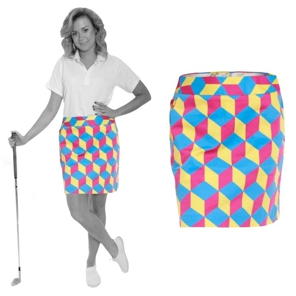Royal & Awesome Golf Skort Knicker Blocker Glory Skirt 6 - Picture 1 of 12